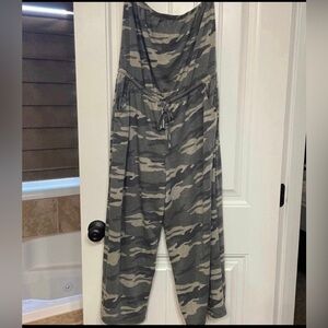 Cherish camo jumpsuit